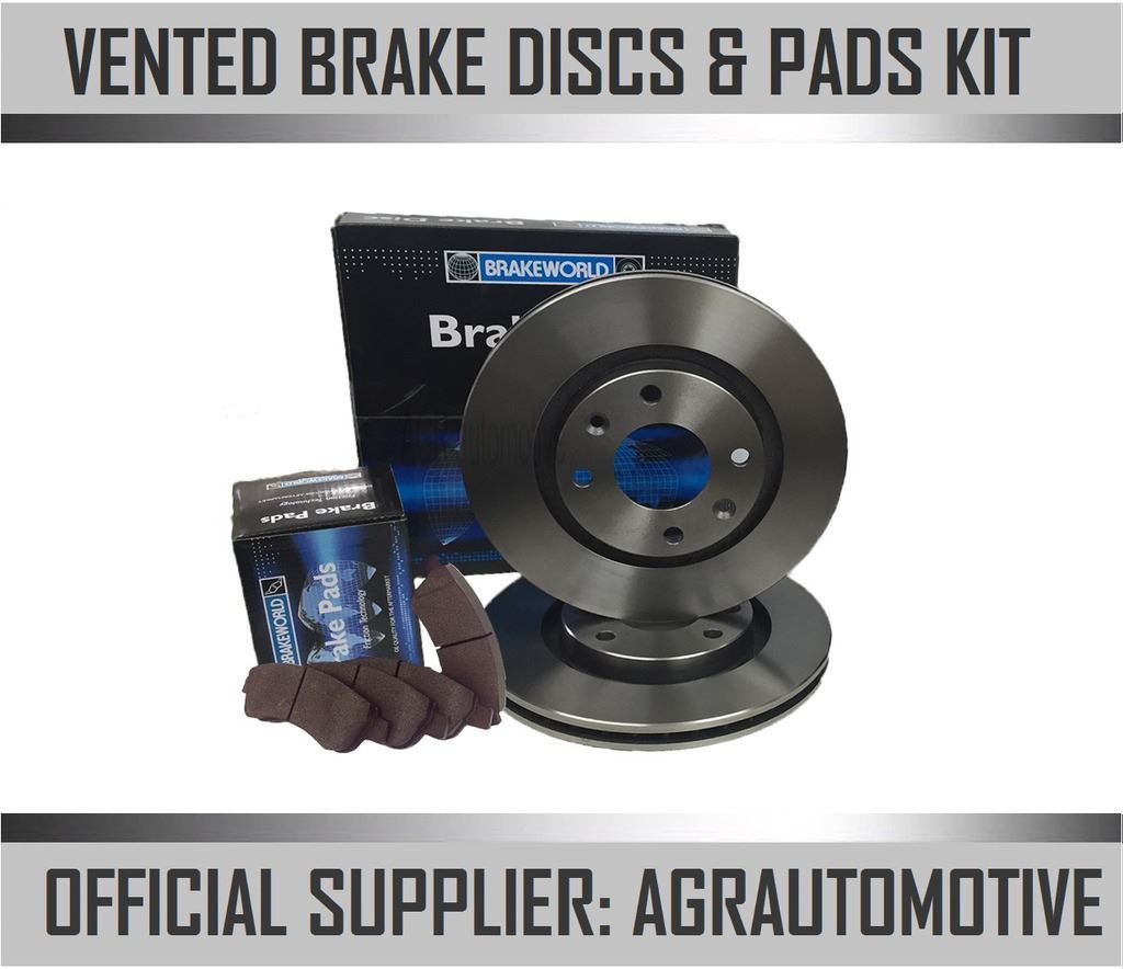 OEM SPEC FRONT DISCS AND PADS 285mm FOR SAAB 9-3 1.9 TD 150 BHP 2004-11