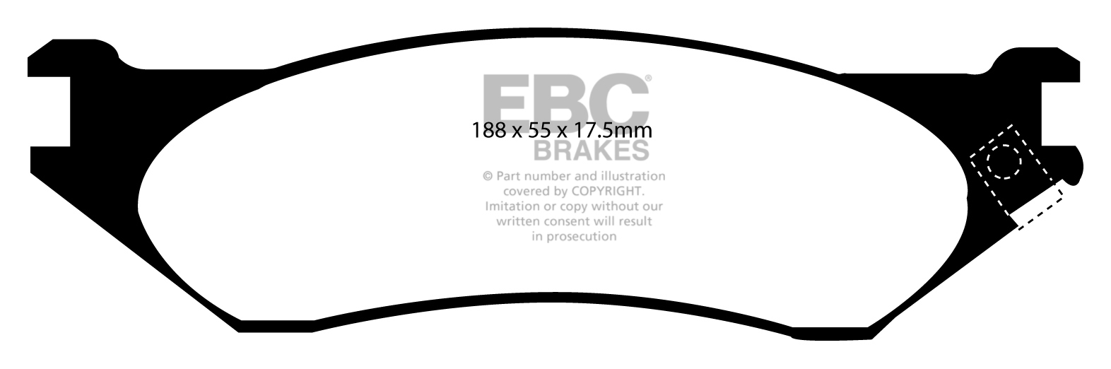 EBC ® (16-21) Camaro Bluestuff NDX Formula Racing Brake Pads- 10 Second Racing EBC ® (16-21) Camaro Bluestuff NDX Formula Racing Brake Pads- 10 Second Racing