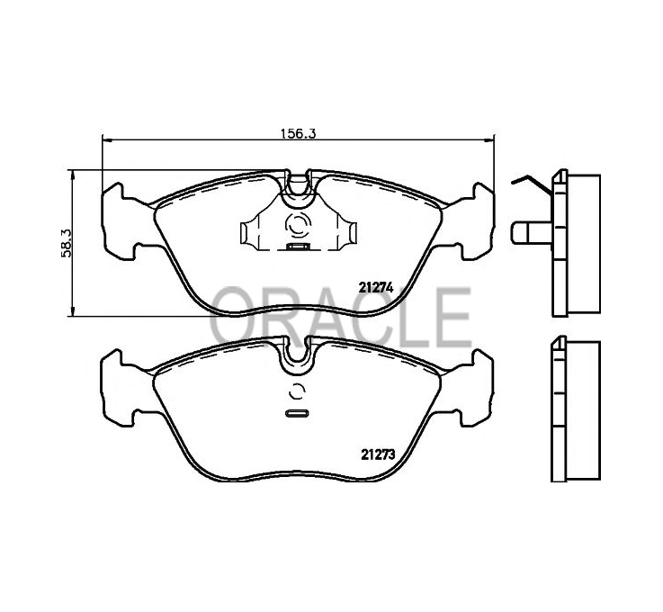MDB1614 MINTEX Brake Pad Set disc brake front